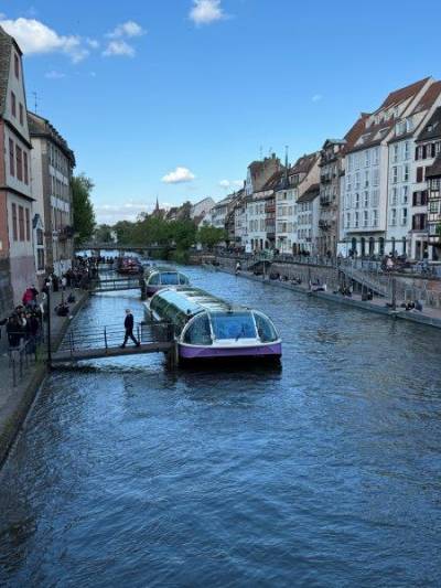 Batorama -Straburg mit dem Boot erkundet...