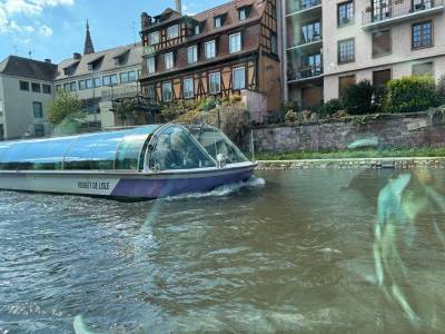 Batorama -Straburg mit dem Boot erkundet...