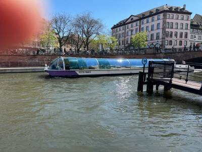 Batorama -Straburg mit dem Boot erkundet...